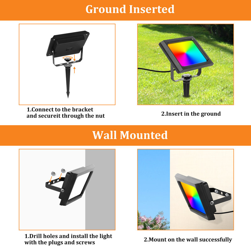 Led security light with plug in chime on sale